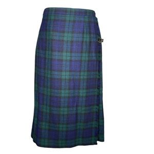 Vintage James Pringle Holm Woollen Mills Tartan Skirt